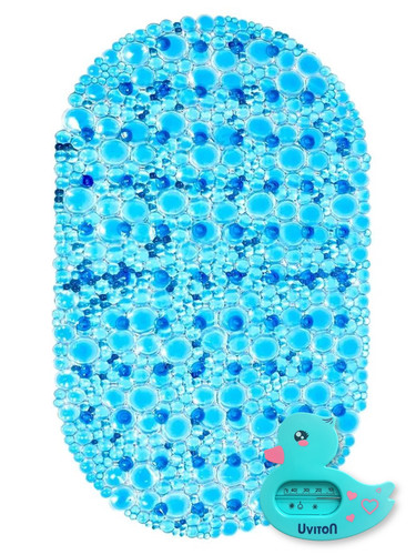 Коврик для ванны Ice and sun (синий) размер 67*38см.