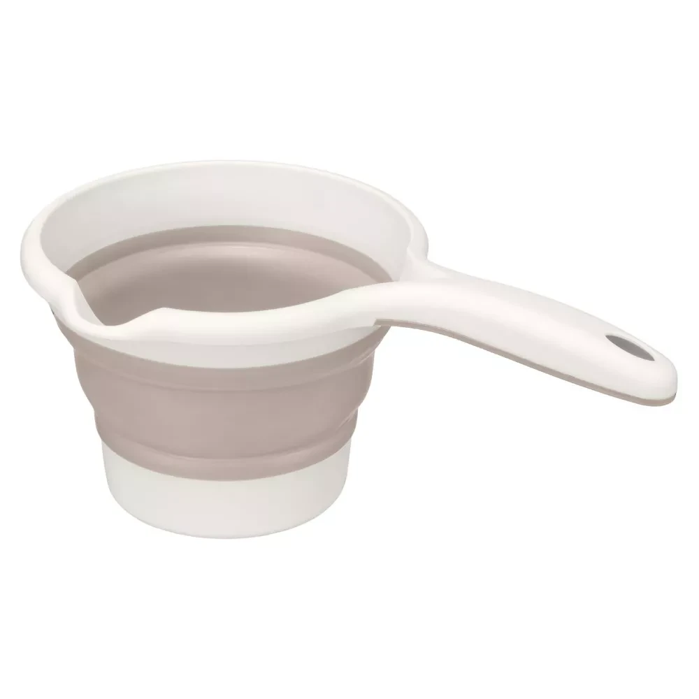 Ковшик складной с ручкой ZOOM (серый) 1,1литр.