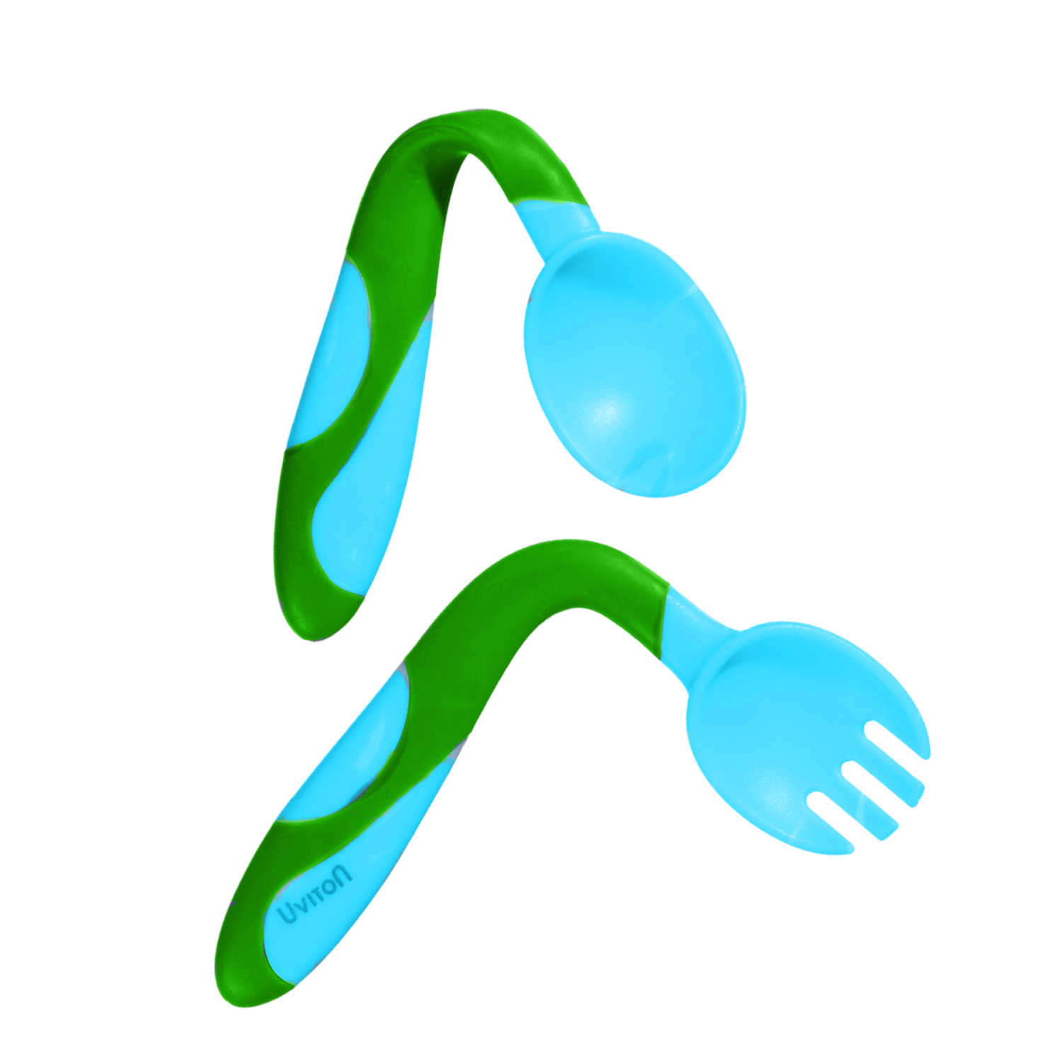 Эргономичные ложечка и вилочка