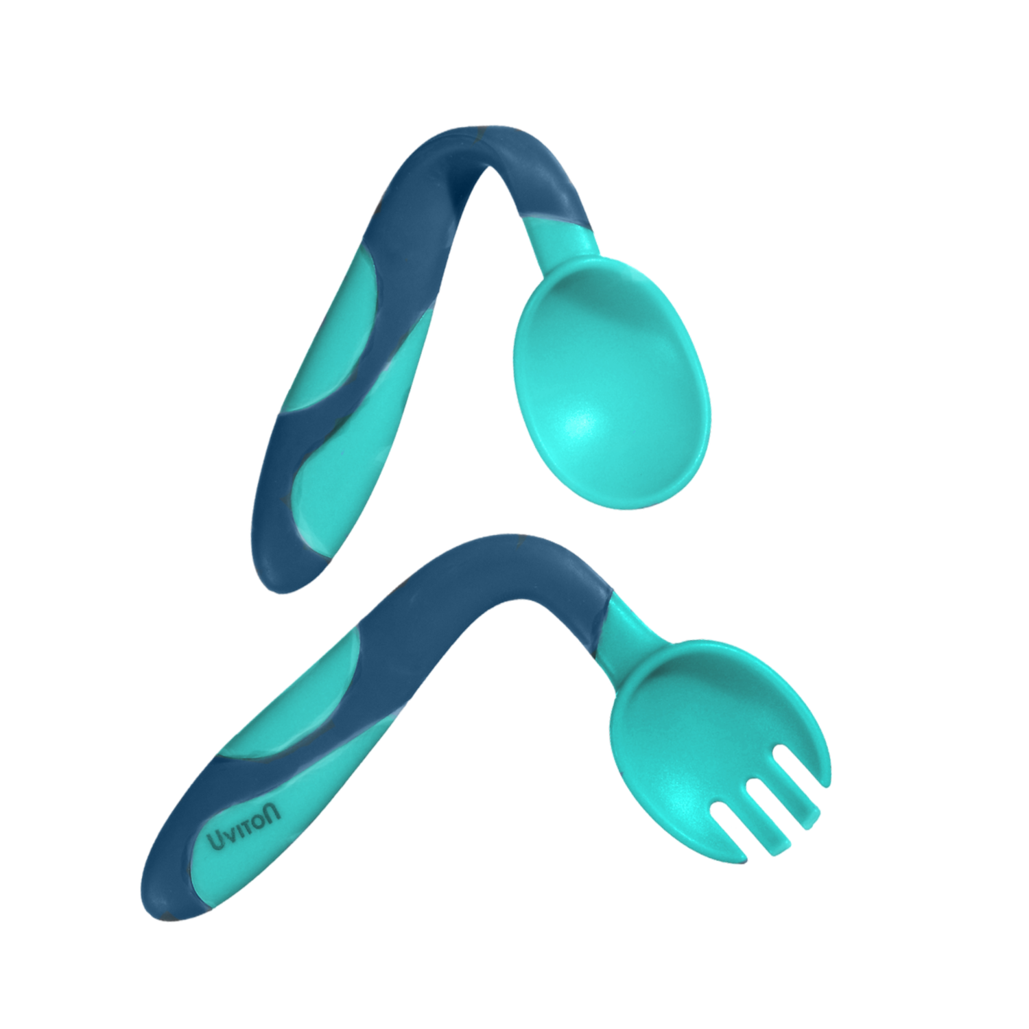 Эргономичные ложечка и вилочка