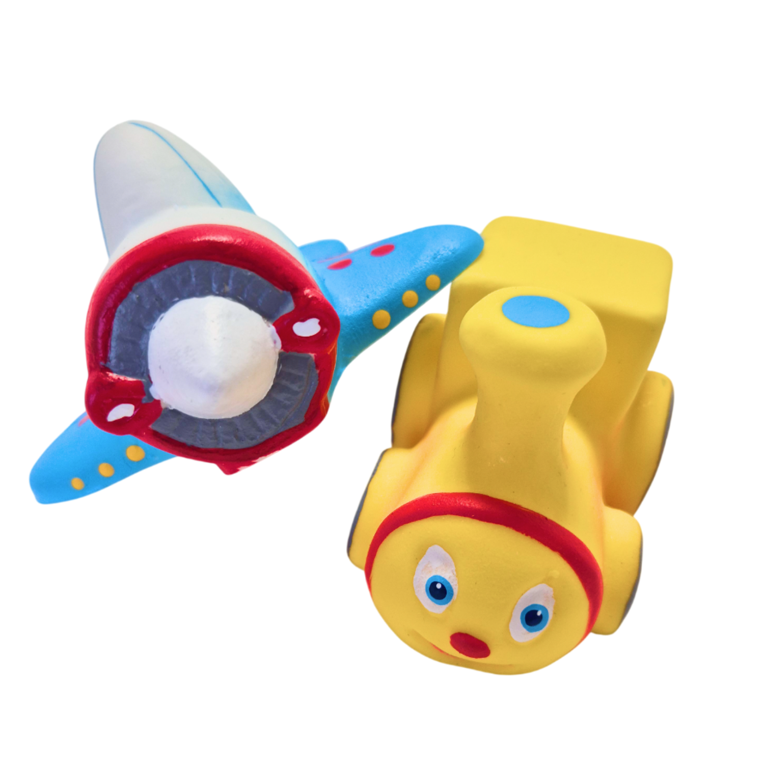 Игрушка для купания Самолетик и паровозик (2шт.)