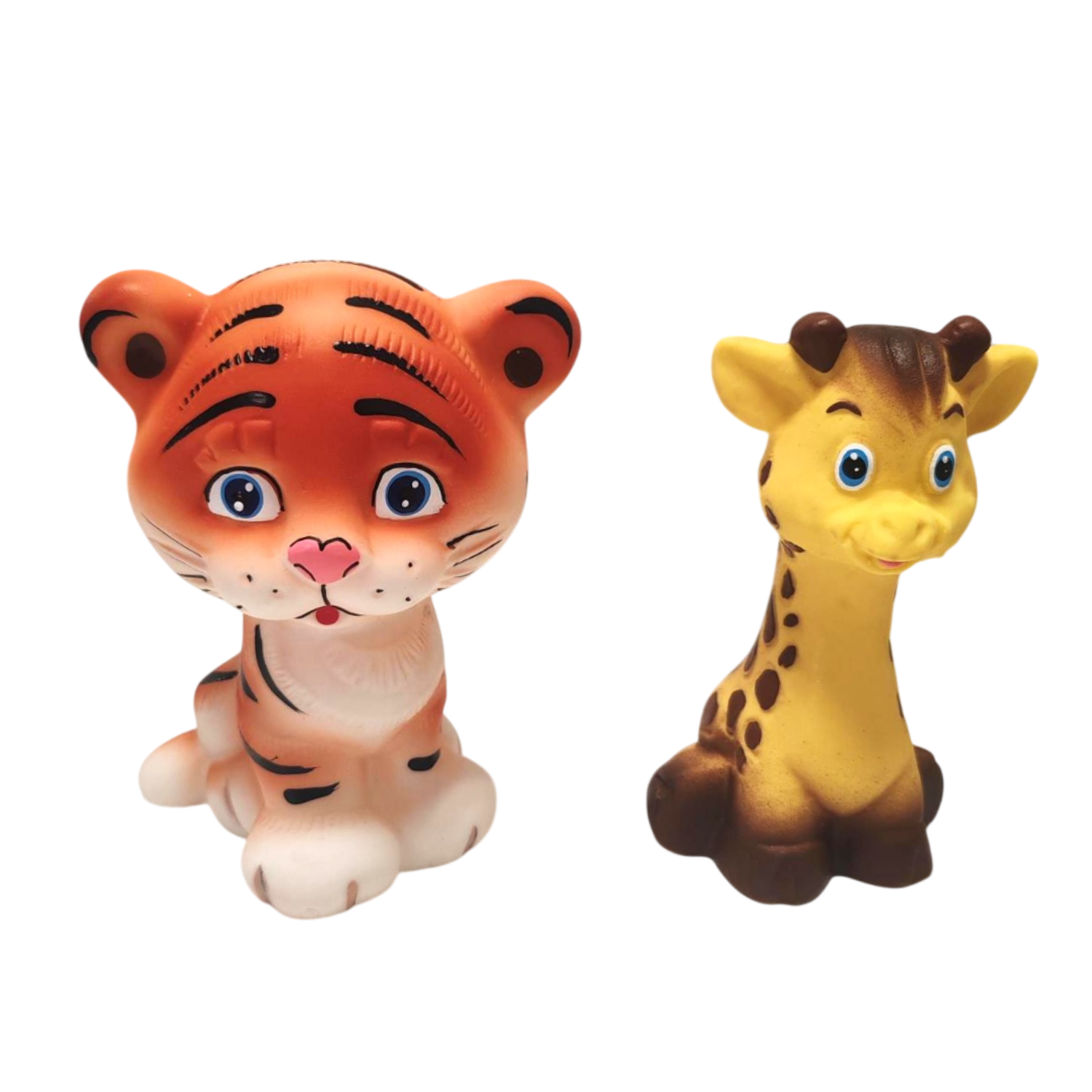 Игрушки для купания Жирафик и тигренок(2шт.)